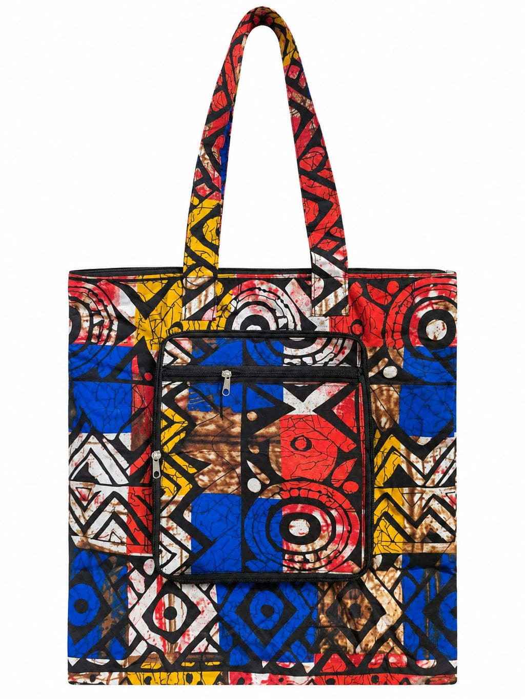 African-Print Shopping Bag — Bonwire Patchwork