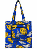 African-Print Shopping Bag — Gold Coast Lilies