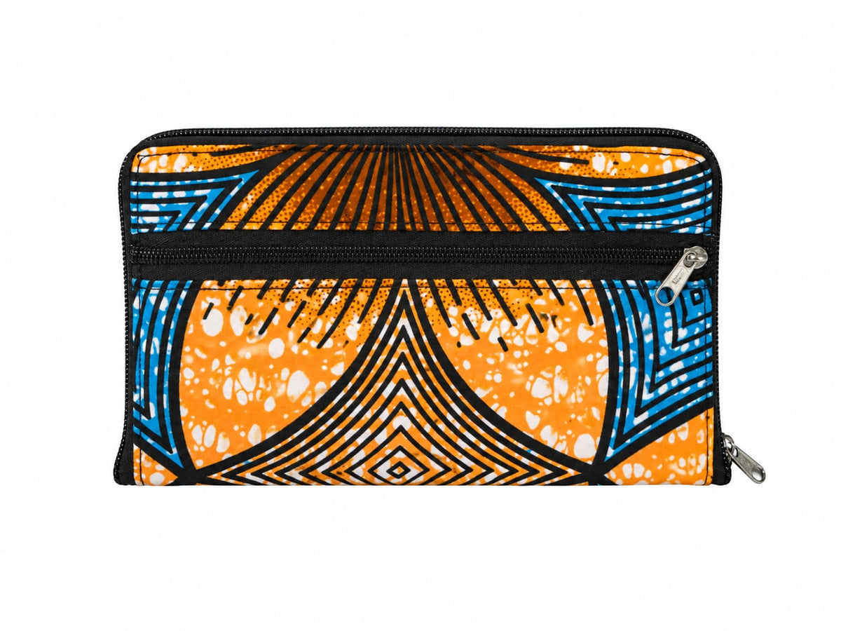 African-Print Shopping Bag — Nsoromma Gold